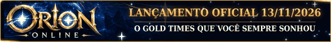 Banner do servidor Orion Online 