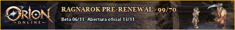 Banner do servidor Orion Online